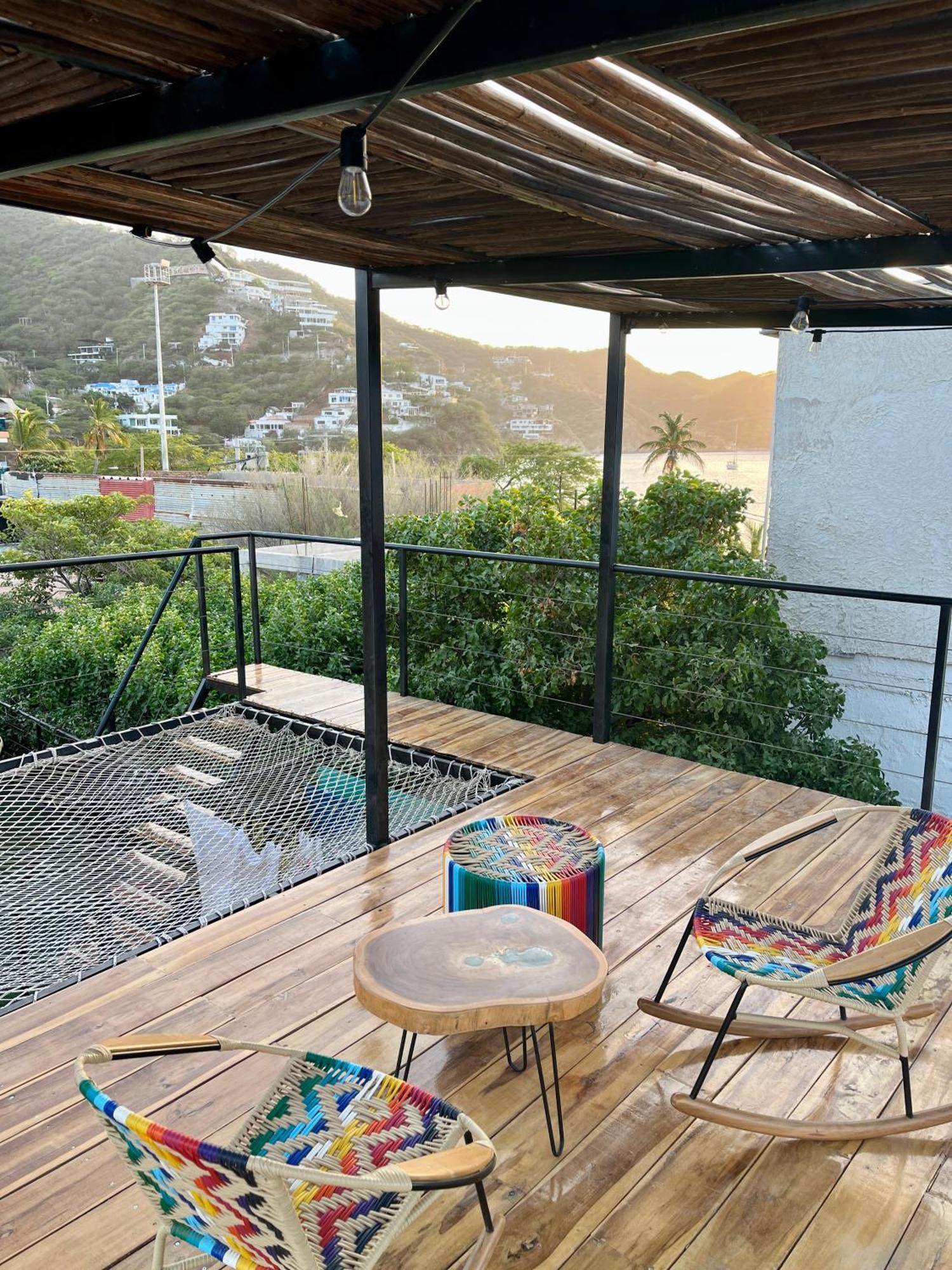 Ocean Lovers Hostel & Apartments Taganga Exterior foto